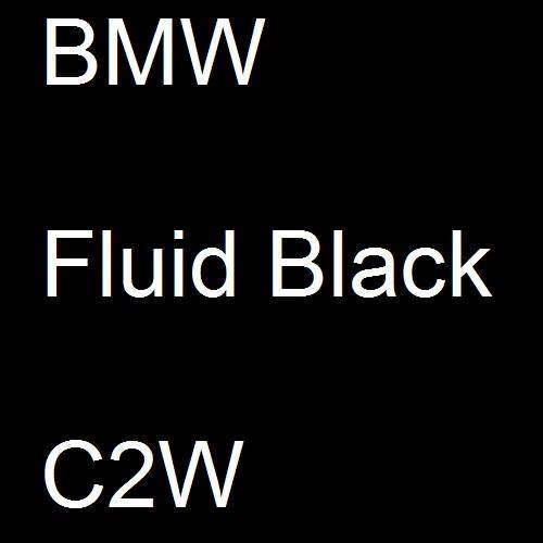 BMW, Fluid Black, C2W.